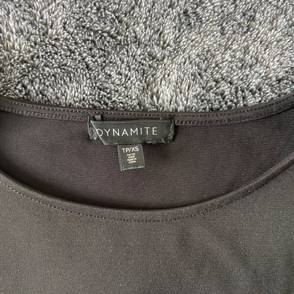 dynamite black contour tshirt - Picture 3 of 3